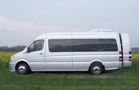 Bus rental Paris, France Mercedes Benz Sprinter Lux TOP Business class